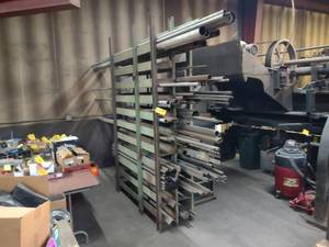 Stock Rack with Contents, 5x21x10...