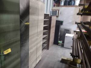 Two Door Cabinet with Drawers & Har...