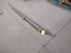 (2) Pipe Clamps, 7 & 5...