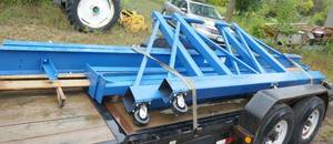 lot 9 image: 2,000 lb capacity Gantry crane
