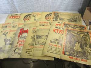 lot 303 image: (D-3) Assortment of Vintage Looking Advertising and Event Posters - Good for Framing - Some Dupilcates