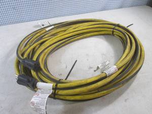 lot 12 image: (EC6) 50 Ft Extra Heavy Duty Extension Cord 10 Gauge