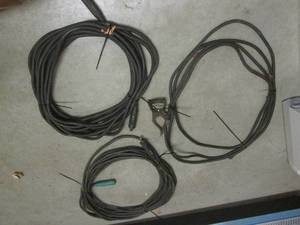 lot 14 image: (EW7) 3 Welding Cables...
