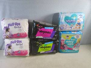 lot 44 image: (EW3) Assorted Training and Nighttime Underwear and Splashers Swim Pants