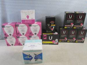 lot 45 image: (CSB) Assorted Womens Liners, Pads and Clothes