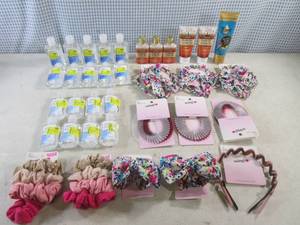 lot 50 image: (CSB) Hair Accessories, Moisturizers and Hand Sanitizers