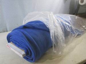 lot 59 image: (EW6) Royal Blue 60 Wide Fleece Material 10 Yards