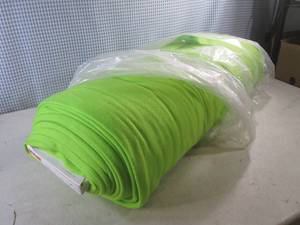 lot 65 image: (EW6) Lime 60 Wide Fleece Material 11 12 Yards