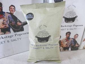 lot 96 image: (EC2) 18 Bags Sweet & Salty Robs Backstage Popcorn 3 Boxes of 6