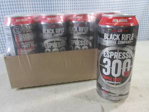 lot 131 image: (C-2) 12 Cans Black Rifle Rich Mocha Espresso 300 Triple Shot Columbian Coffee Best by Apr 2024