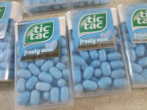 lot 159 image: (B-1) 12 Frosty Mint Tic Tac Mints Past Date