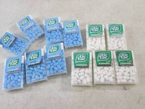 lot 160 image: (B-1) 12 Tic Tac Mints 7 Frosty Mint 5 Freahmints Past Date