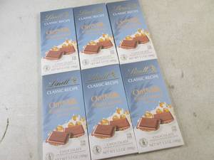 lot 165 image: (B-3) 6 Large Oat Milk Salted Caramel Non Dairy Chocolate Past Date