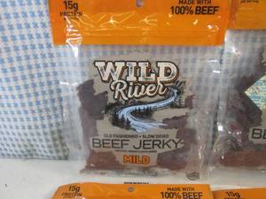 lot 179 image: (B-3) 6 Bags Mild Beef Jerky Dates Vary In And Out Of Date