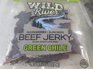 lot 181 image: (B-3) 6 Bags Green Chile Beef Jerky Dates Vary