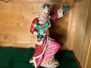 Artist Santa - The Storyteller Holiday Collection by Jennings Artist Signed and Numbered - Approximately 12Tall