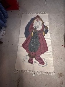 Christmas RunnerRug Weave Cotton