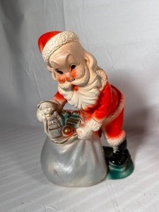 Vintage Ceramic Santa Bank