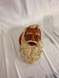 Vintage Hand Painted Santa Head