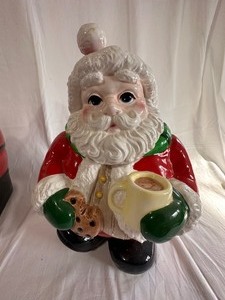 Christmas Santa Cookie Jar - Midwest of Cannon Falls