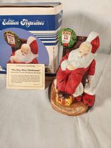 The Day After Christmas Santa with Certificate