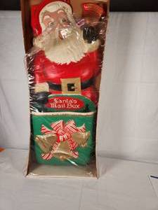 Santas Mail Box Wall Hanging 30 Tall