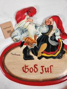 Bebe Norway - Paul Bonner God Jul Wall Hanging 13