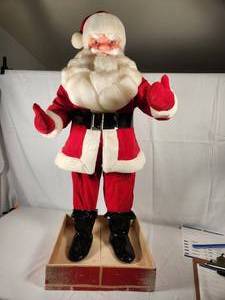Vintage Harold Gale Santa 36 Tall, In Box