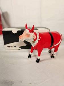 Westland Giftware in Box - Cow Parade Santa Cow 2002