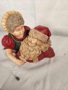 Santa and Mrs Claus Head