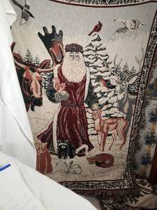 Father Christmas Throw