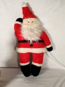 Vintage Plush Santa