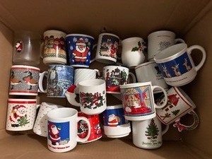 Variety of Christmas Mugs