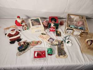 Variety of Vintage Ornaments