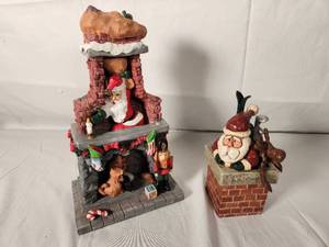 Santas in the Chimney