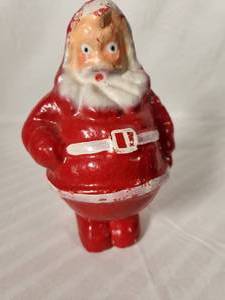 Vintage Paper Mache MCM Santa