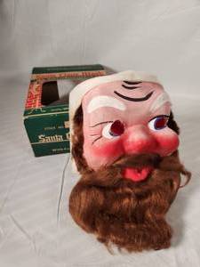 Vintage Santa Mask in Box