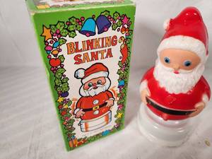 Blinking Santa Light Up Toy