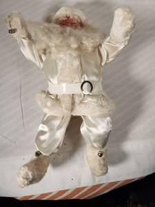 Vintage Santa Dressed in White