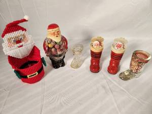 Variety of Vintage Santa Boots