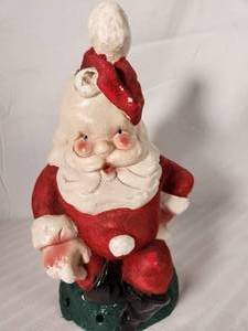 Vintage Ceramic Santa