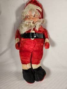 Vintage Plush Santa