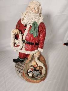 Large Santa with Bag full of Toys - Heavy