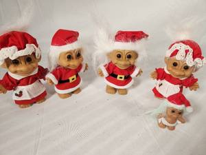 Vintage Santa Trolls