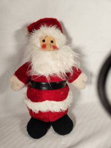 Vintage Plush Santa