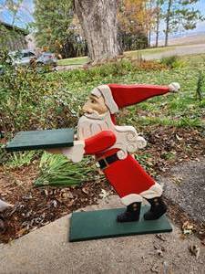Santa Plant StandServing Tray
