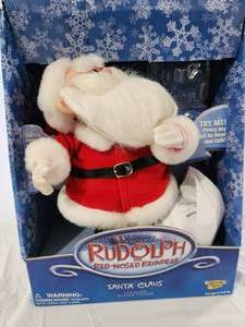 Rudolph the Red Nosed Reindeer Santa New in Packaging