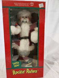 Department 56 Rocking Rollers Santa Skier