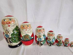 Santa Nesting Dolls