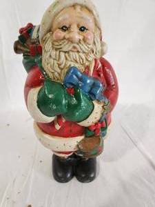Santa Metal Figurines